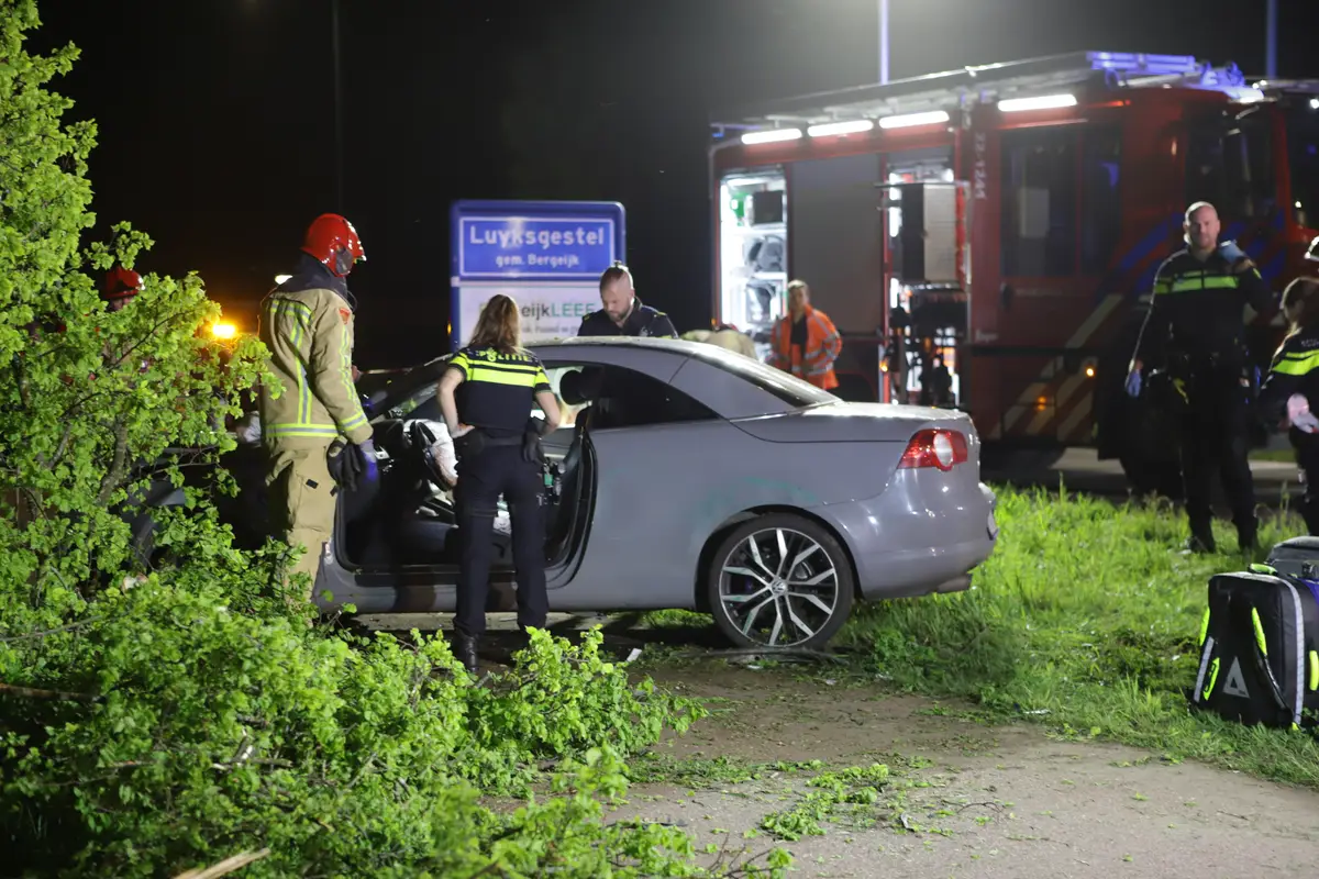 Vrouw raakt gewond bij eenzijdig ongeval in Luyksgestel