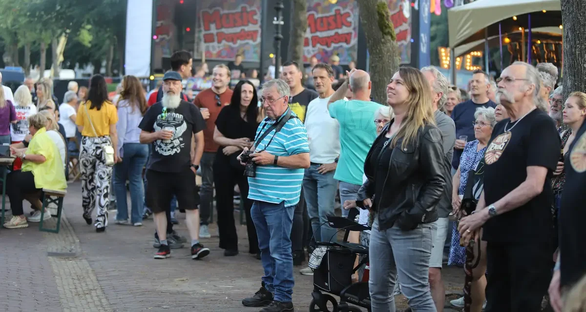 The Dirty Denims zorgen voor energieke rockvibes tijdens Music On Payday 2025
