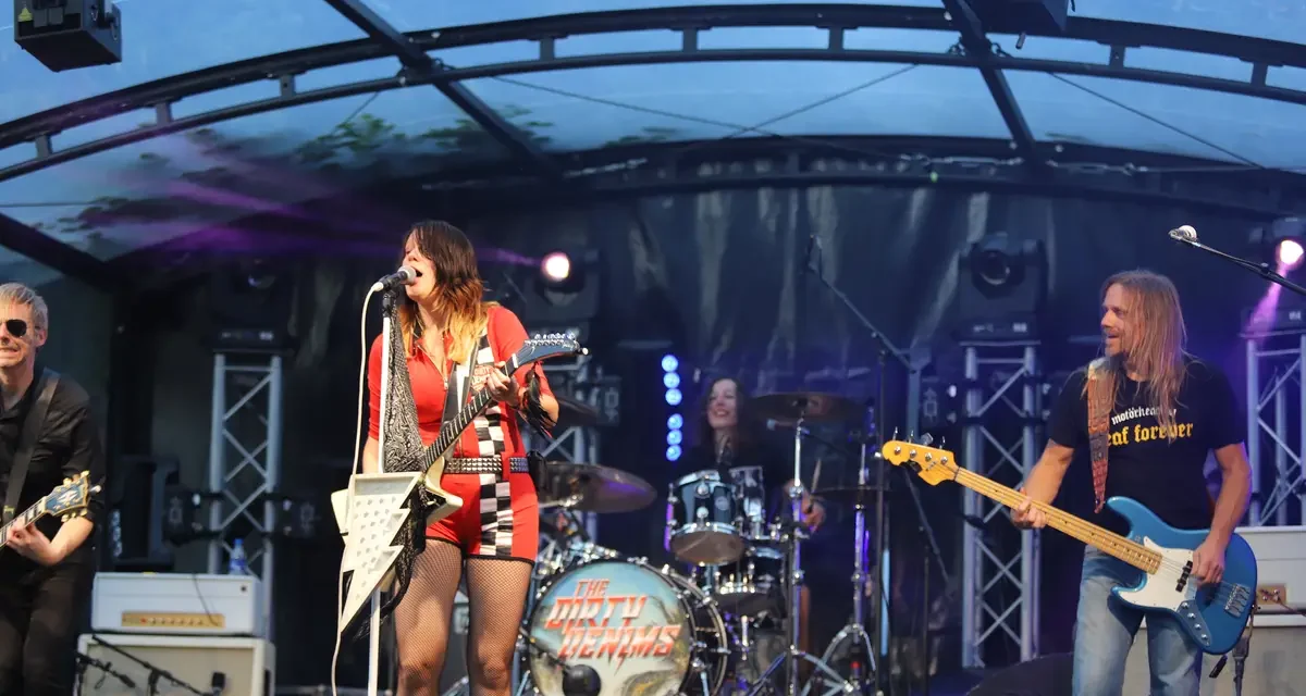 The Dirty Denims zorgen voor energieke rockvibes tijdens Music On Payday 2025