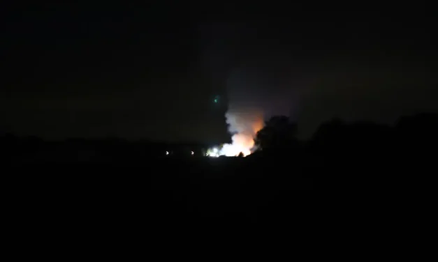 Grote brand verwoest schuur in Luyksgestel