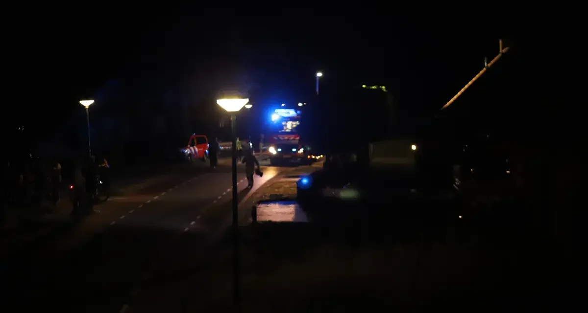 Grote brand verwoest schuur in Luyksgestel