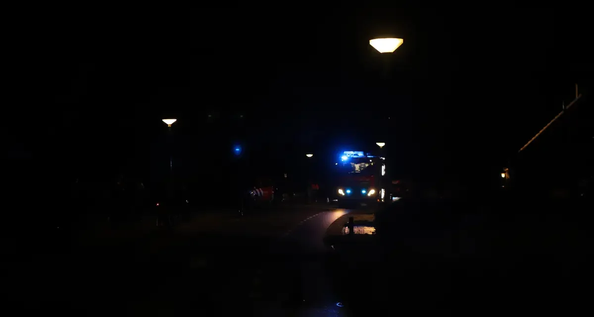 Grote brand verwoest schuur in Luyksgestel
